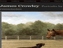 Tablet Screenshot of crowleyportraits.com